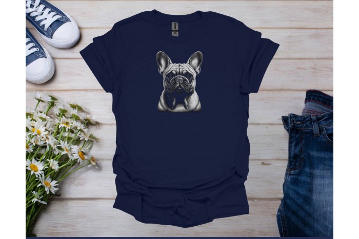 francia bulldog póló - uniszex 2