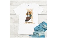 vagány macis szülinapi póló férfiaknak – személyre szabható és humoros 3