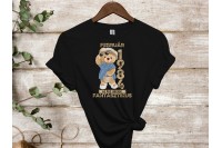 Személyre szabható cuki macis szülinapi póló – Csinos macilány minta vagány macis szülinapi póló férfiaknak – személyre szabható és humoros 20