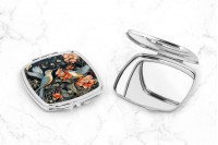 sminktükör kolbri mintával william morris stílusában 3