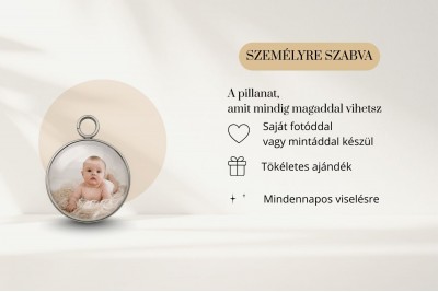 Üveglencsés ékszerek