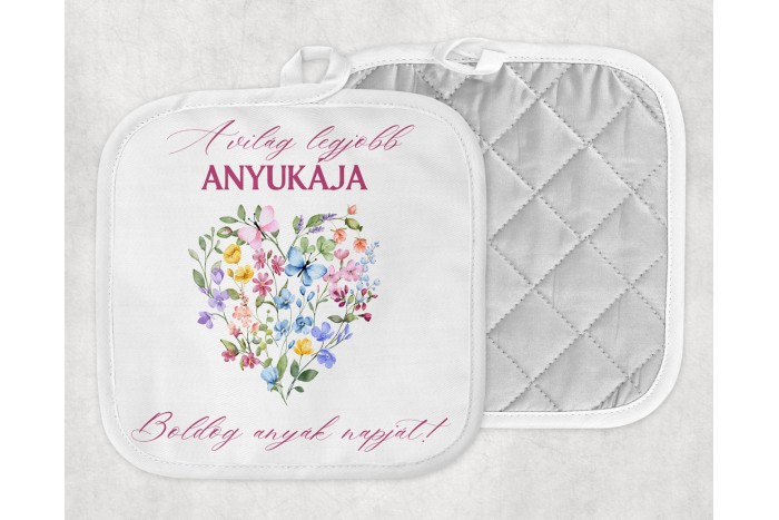 anyák napi edényfogó - személyre szabható 2