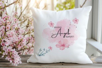 Személyre szabható anyák napi párna – 40 x 40 cm