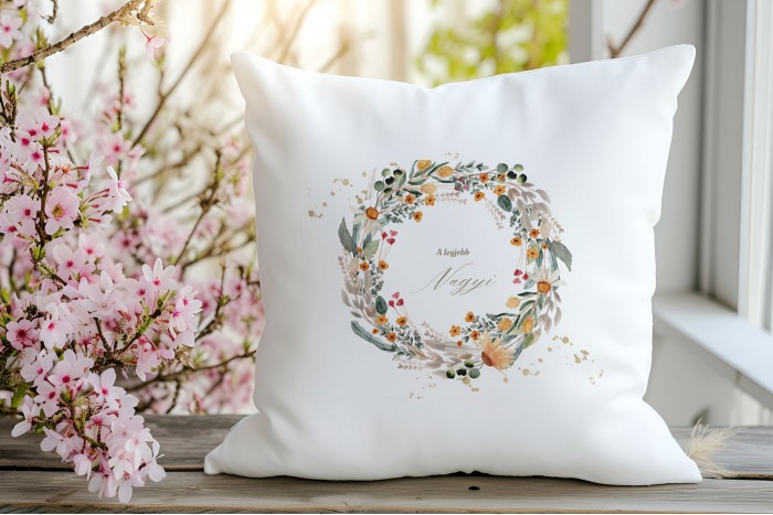 személyre szabható anyák napi párna – 40 x 40 cm 2