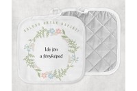 személyre szabható anyák napi fényképes edényfogó – 15 x 15 cm 3