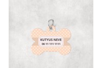 pasztell pöttyös biléta kutyáknak - csont 9