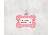 pasztell pöttyös biléta kutyáknak - csont 11