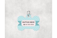 pasztell pöttyös biléta kutyáknak - csont 13