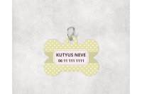 pasztell pöttyös biléta kutyáknak - csont 6