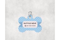 pasztell pöttyös biléta kutyáknak - csont 5