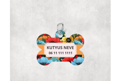 Pipacsos biléta kutyáknak - csont