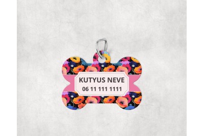 Pipacsos biléta kutyáknak - csont