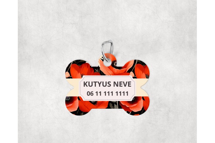 pipacsos biléta kutyáknak - csont 2