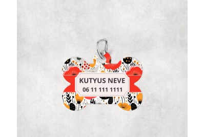 Pipacsos biléta kutyáknak - csont