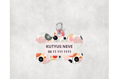 Pipacsos biléta kutyáknak - csont