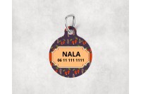 őszi mintás biléta kutyáknak - kör 8