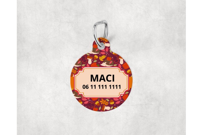 őszi mintás biléta kutyáknak - kör 2