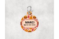 őszi mintás biléta kutyáknak - kör 11