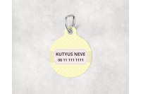 pasztell pöttyös biléta kutyáknak - csont 9