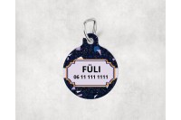 terrazzo mintás biléta kutyáknak - kör 11