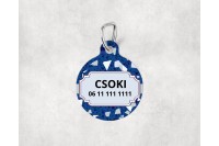 terrazzo mintás biléta kutyáknak - kör 3