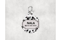 terrazzo mintás biléta kutyáknak - kör 4