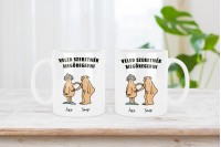 veled szeretnék megöregedni - humoros bögre pároknak 4