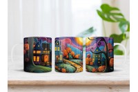 halloween mintás bögre 7