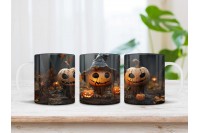 halloween mintás bögre 11