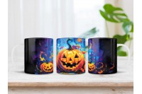 halloween mintás bögre 12