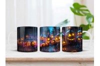 halloween mintás bögre 14