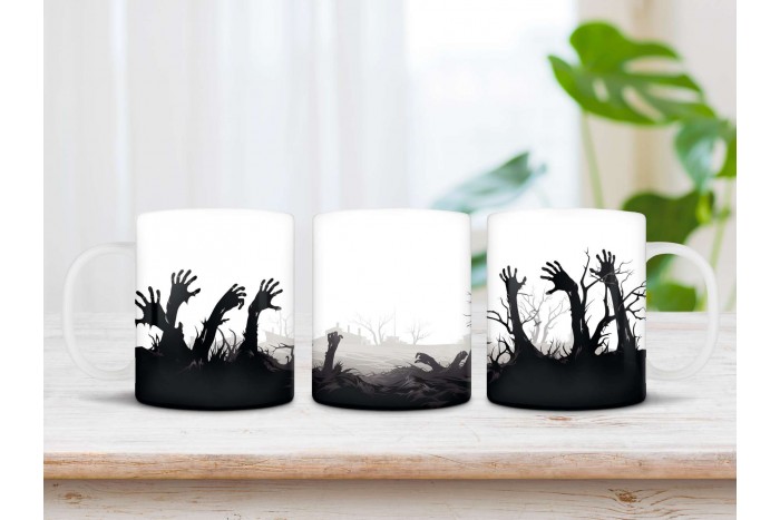 halloween mintás bögre 2