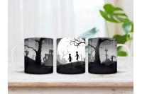 halloween mintás bögre 19