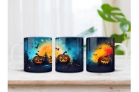 halloween mintás bögre 21