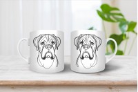 boxer vonalrajzos bögre 3