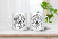 bulldog vonalrajzos bögre 4