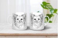 csivava vonalrajzos bögre 3