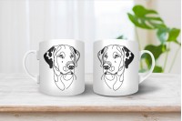 dalmata mintás bögre 29