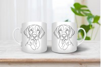 vizsla mintás bögre 3