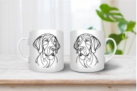 vizsla mintás bögre 4