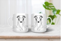 vizsla mintás bögre 6