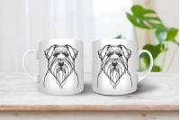 orosz terrier mintás párna 29