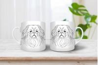 pembroke welsh corgi vonalrajzos bögre 4