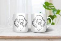 uszkár mintás párna 69