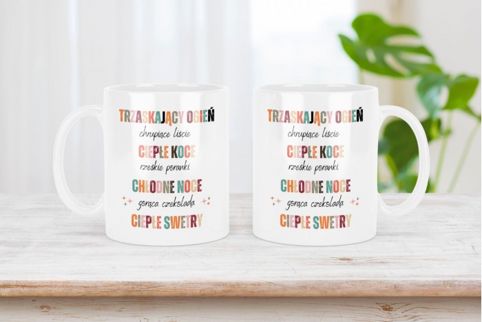 kubek "trzaskający ogień" 2
