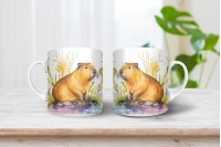 capybara - vízidisznó mintás bögre 28