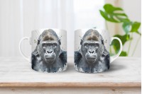 gorilla mintás bögre 12