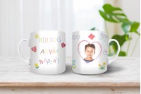 anyák napi gyerekrajzos, fényképes bögre 5
