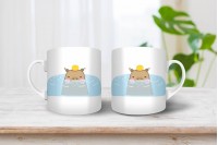 capybara mintás bögre 10