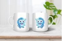 cuki szörnyes bögre 16